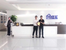 熱烈祝賀羅總簽約創(chuàng)綠家成都市區(qū)級代理！